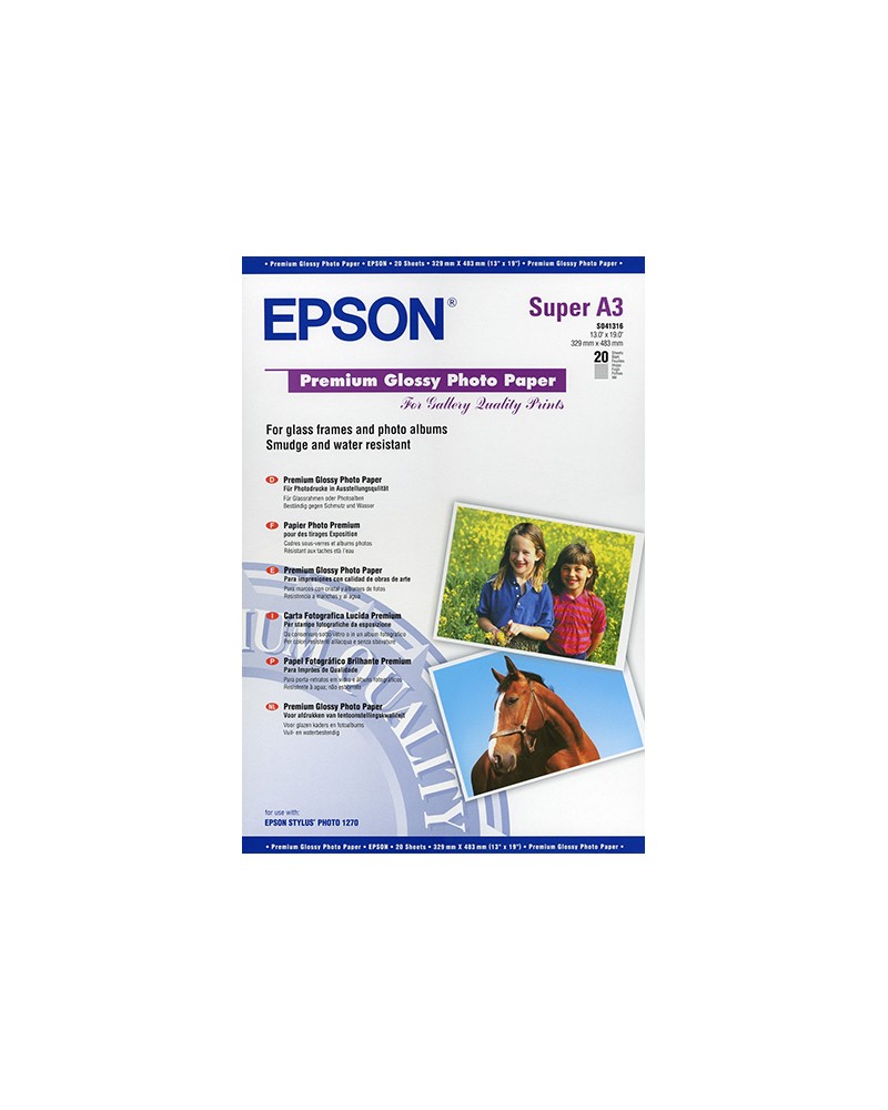 Epson Premium Glossy Photo Paper A3+ by DoctorPrint