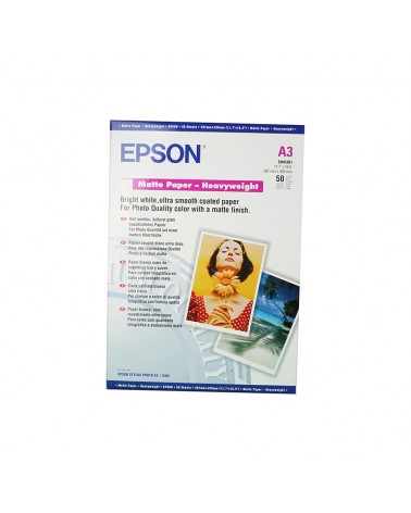 Epson Heavyweight Paper Matte A3 (50 Sheets) 167gr by DoctorPrint