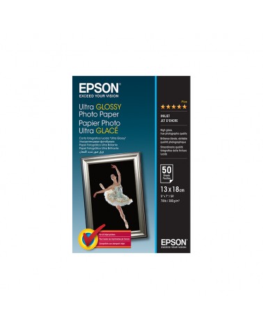 Epson Photo Paper Ultra Glossy 13x18 (50Sheets) 300g