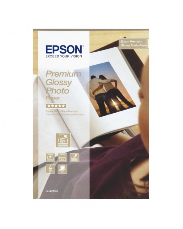 Epson Premium Glossy Photo Paper A6 (40 sheets) by DoctorPrint