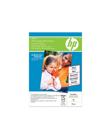 HP Everyday Photo Paper Semi Glossy A4 (100 Sheets) 200gr by DoctorPrint