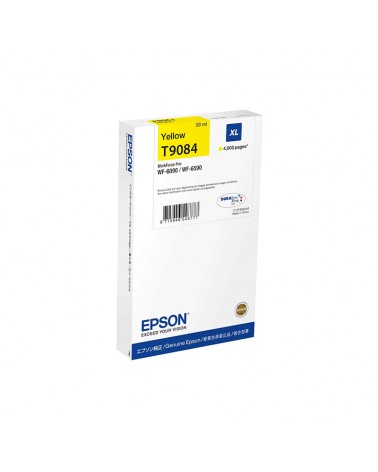 Epson Κασέτα Μελάνης Τ9084 Κίτρινο XL by DoctorPrint