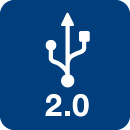 USB 2 Icon.